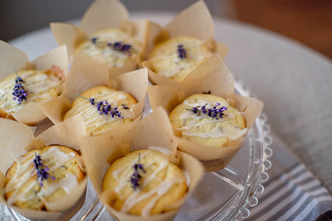 Lemon Lavender Muffins