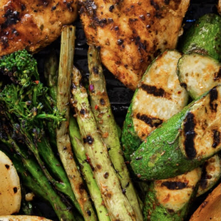 Lunch - Grilled Chicken and veggies